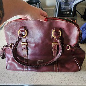 Dooney Burgundy handbag
